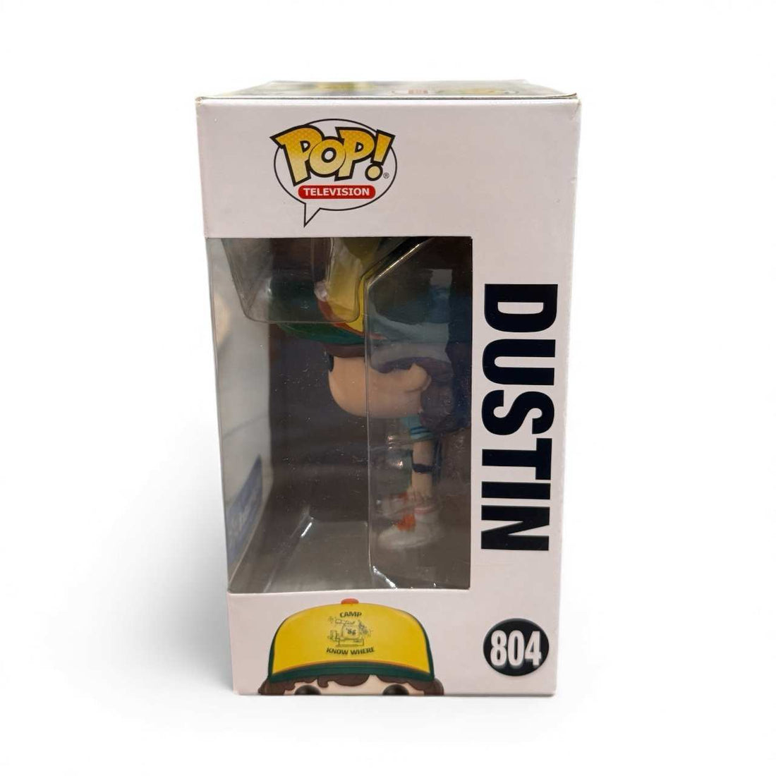 Funko Pop Stranger Things Dustin #804 Walmart Exclusive in box collectible figure