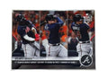 WORLD SERIES Atlanta Braves Topps NOW baseball card showcasing early game one run record in 2021