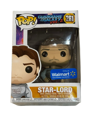 Funko Pop Guardians Galaxy Star-Lord Walmart Exclusive vinyl figure in sealed box