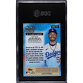 Mookie Betts 2024 Topps Chrome Tech Refractor graded SGC 9.5 baseball card LA Dodgers