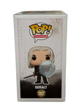 Geralt Funko Pop 1317 from The Witcher Netflix Sword Attack Edition collectible figure in box