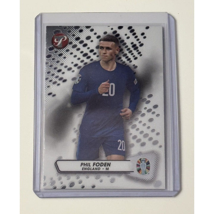 2023-24 Topps PRISTINE UEFA Road to UEFA Euro 2024 Phil Foden  England Futbol 37