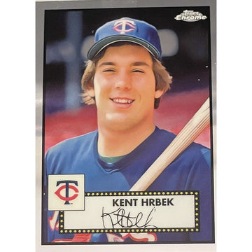 2021 Topps Chrome Platinum Anniversary Kent Hrbek #580 - MLB Minnesota Twins HOF