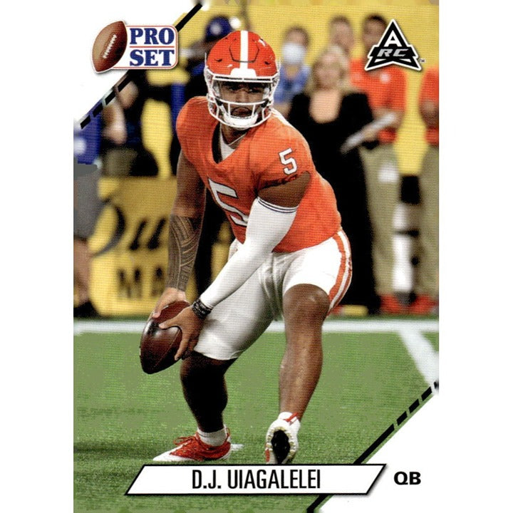 2022 Leaf Pro Set D.J. Uiagalelei Rookie Parallel - NCAA Seminoles Football #04*