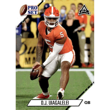 2022 Leaf Pro Set D.J. Uiagalelei Rookie Parallel - NCAA Seminoles Football #04*