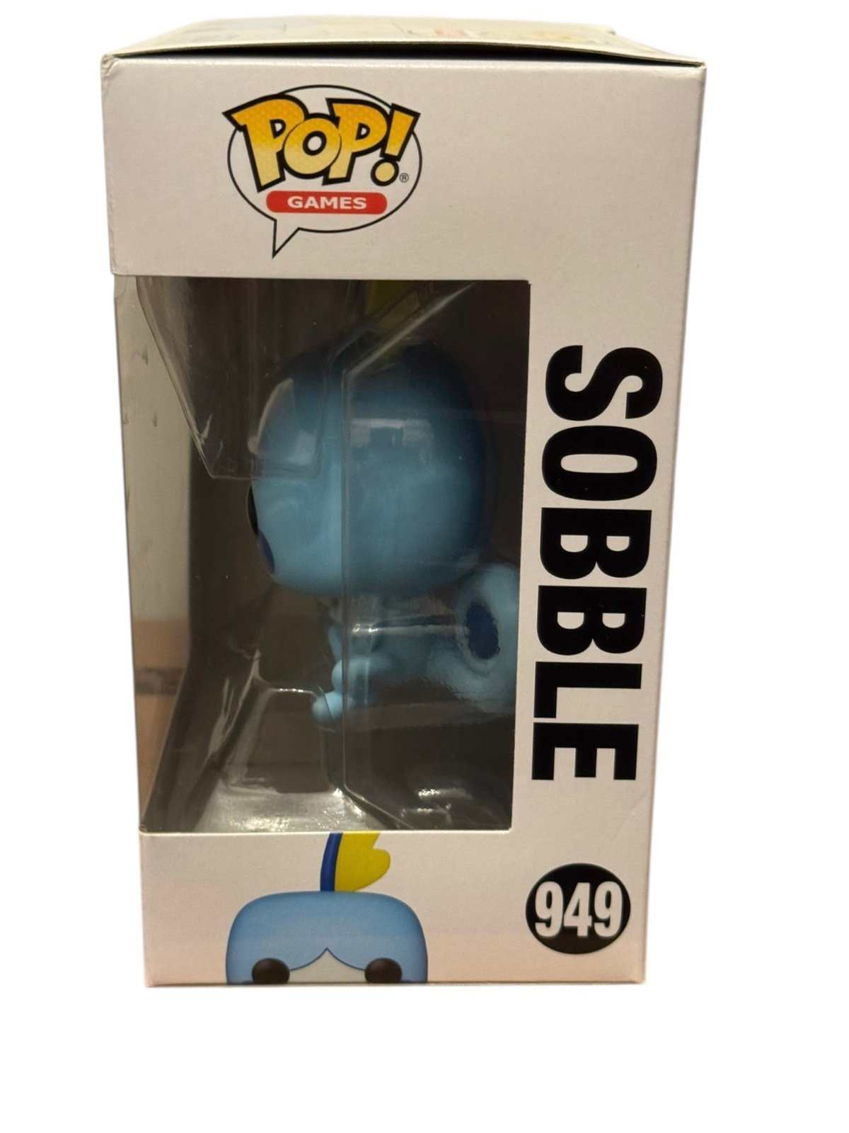 Sobble Funko Pop #949 Pokémon vinyl figure in original box for collectors