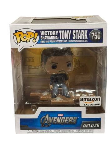 Funko Pop Avengers Victory Shawarma Tony Stark #756 Amazon Exclusive collectible figure in box