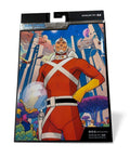 DC Multiverse Adam Strange McFarlane Collector Edition figure packaging with vibrant comic art
