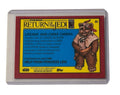 Star Wars Return Of The Jedi 40th Anniversary Logray and Chief Chirpa red parallel trading card