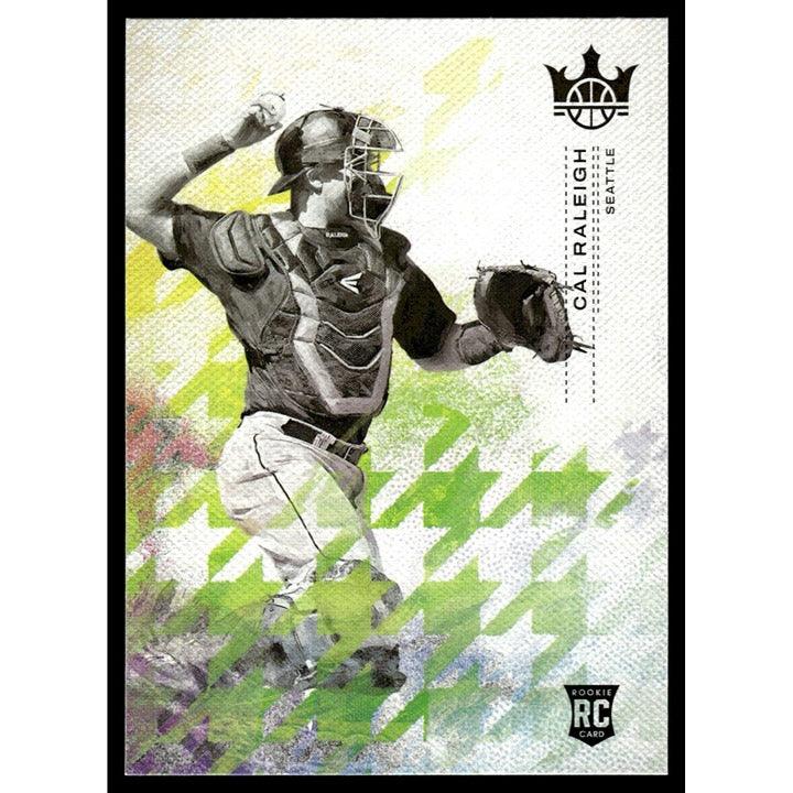 Cal Raleigh RC 2022 Panini Diamond Kings #171 - MLB Seattle Mariners - Near Mint