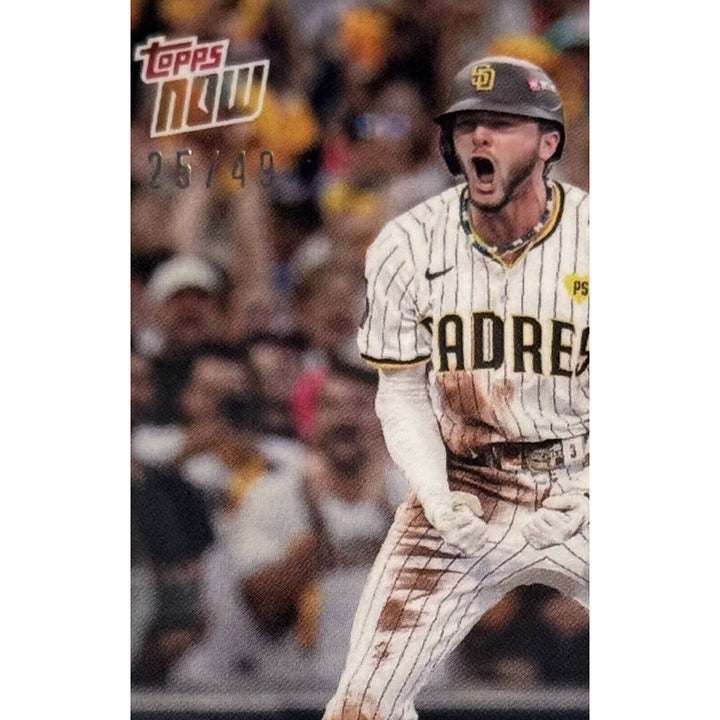 Jackson Merrill RC 2024 Padres Topps Now limited edition baseball card