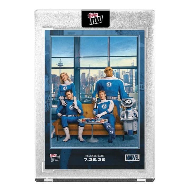 2025 Topps Now Marvel Fantastic Four* - Featuring stunning Collector Design Card