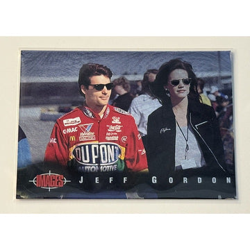 1995 Classic Finish Line Jeff Gordon 95 Silver Card #24 Dupont #24 - Winston Cup
