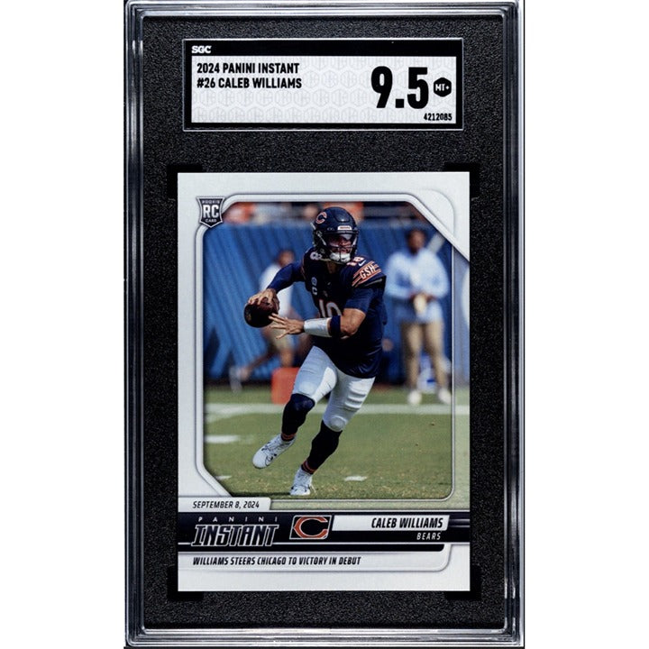 /4525 2024 Panini Instant Rookie Card - Caleb Williams RC #26  NFL Bears SGC 9.5