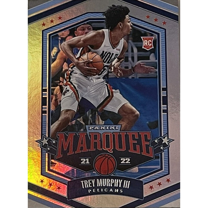 Trey Murphy III 2021 Chronicles Marquee Rookie RC #353 NBA New Orleans Pelicans*