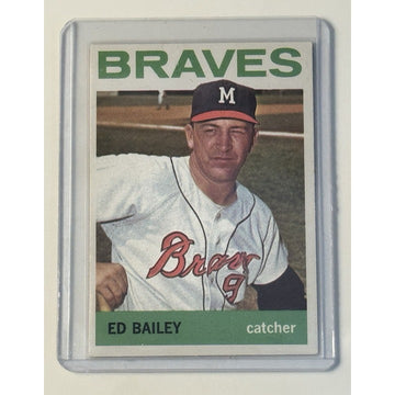 1964 Topps #437 Ed Bailey MLB Milwaukee/ATL Braves VG- Very Good -EX- Excellent*