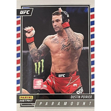 DUSTIN POIRIER 2022 Panini Instant UFC Paramount Card #P12 - MMA - SP /701 - UFC