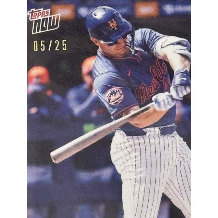 Pete Alonso 2025 NY Mets limited edition Topps Now baseball card 05/25