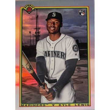 2020 Bowman Chrome Kyle Lewis* RC 1990 Retro Rookie #90B-KL MLB Seattle Mariners