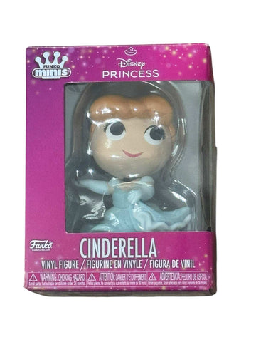 Funko Minis Disney Princess Cinderella vinyl figure in blue gown collectible packaging