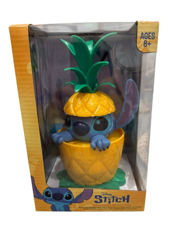 Disney Stitch Pineapple pop up figure toy collectible in original packaging for ages 8+