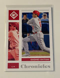 2021 Panini Chronicles Shohei Ohtani MLB Angels baseball card Raw card 7