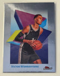 Victor Wembanyama 2025 Topps Finest NBA Spurs Rookie Card #83 with bright colors and sharp edges
