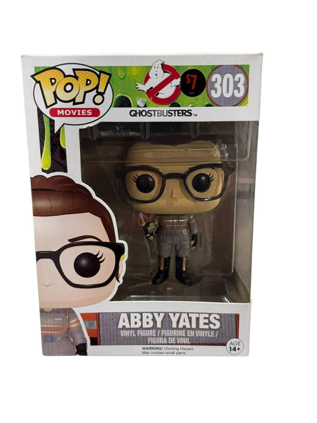 Abby Yates Ghostbusters vinyl figure Funko Pop #303 sealed collectible