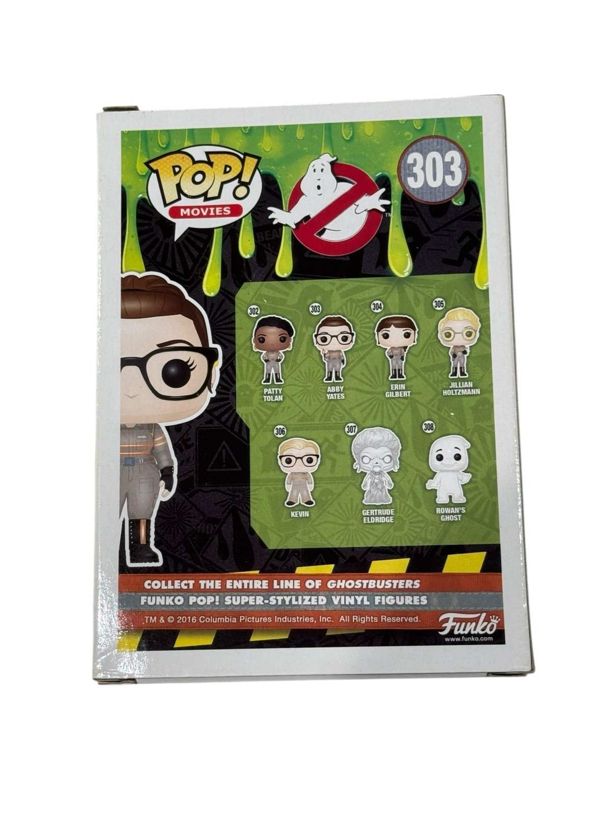 Abby Yates Ghostbusters Vinyl Figure Funko Pop Movies #303 sealed collectible