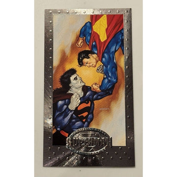 1994 SkyBox Superman: Man of Steel Platinum Series Super Hero DC Marvell Card 27