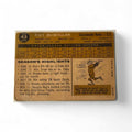 1960 Topps Roy McMillan Cincinnati Reds shortstop vintage baseball card back with stats and highlights