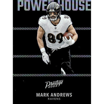 2023 Panini Prestige Mark Andrews* Power House - NFL Baltimore Ravens Card #PH-2