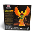 Marvel Legends Jean Grey Phoenix Force deluxe figure sealed in collector packaging with fiery display base