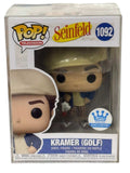 Funko Pop Seinfeld Kramer golf figure #1092 exclusive vinyl collectible with blue crown sticker in box