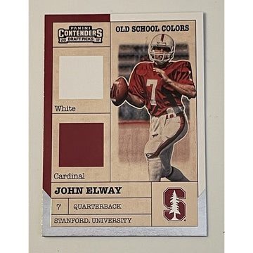 2017 Panini Contenders Draft John Elway #16 Old School - NFL Denver Broncos HOF*