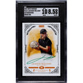Jackson Holliday autographed baseball card 2022 Onyx Vintage Green Ink graded 8.5 by SGC