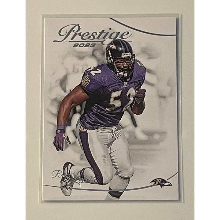 2023 Panini Prestige Ray Lewis* NFL Baltimore Ravens AFC HOF - Football Card #28