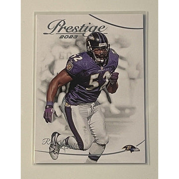 2023 Panini Prestige Ray Lewis* NFL Baltimore Ravens AFC HOF - Football Card #28