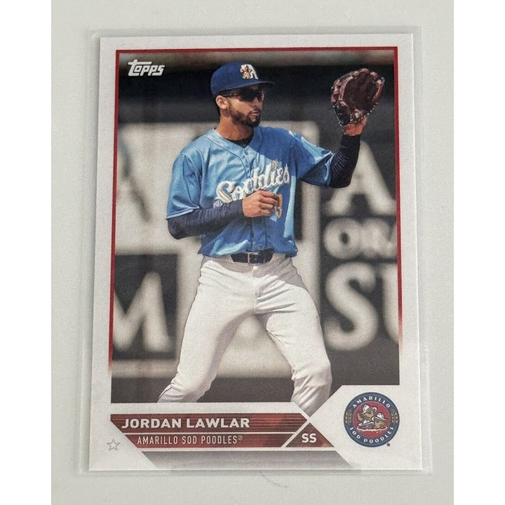 Jordan Lawlar RC 2023 Topps Pro Debut baseball card Arizona Diamondbacks rookie collectible