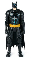 DC Comics Batman 12-inch tech armor action figure with glowing blue accents and cape by Mattel 2023