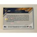 2024 Robert Gasser RC 19/49 Milwaukee Brewers MLB Topps Now rookie card #174 limited edition