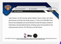 Jalen Brunson OG Anunoby 2026 Topps NOW #338 NBA Finals Knicks Card