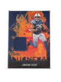 Jonathan Taylor NFL Colts Absolute Burners patch football card with memorabilia piece