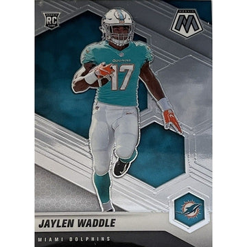 2021 Panini Mosaic JAYLEN WADDLE RC Card #308-NFL Miami Dolphins Football Rookie