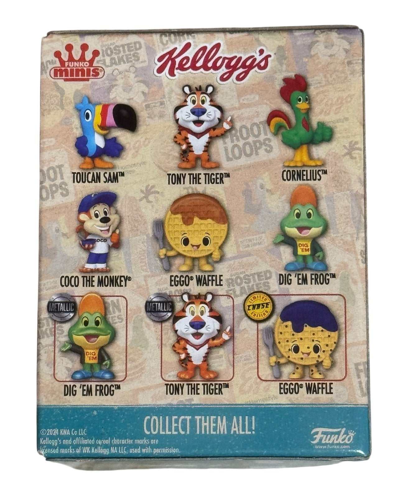 Dig Em Frog Funko Minis Kelloggs Five Below Exclusive vinyl figure in mint box collectible
