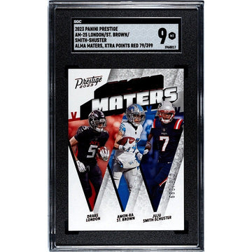 79/399 2023 Prestige Alma Maters Extra Points St. Brown London JUJU AM-25 SGC 9*