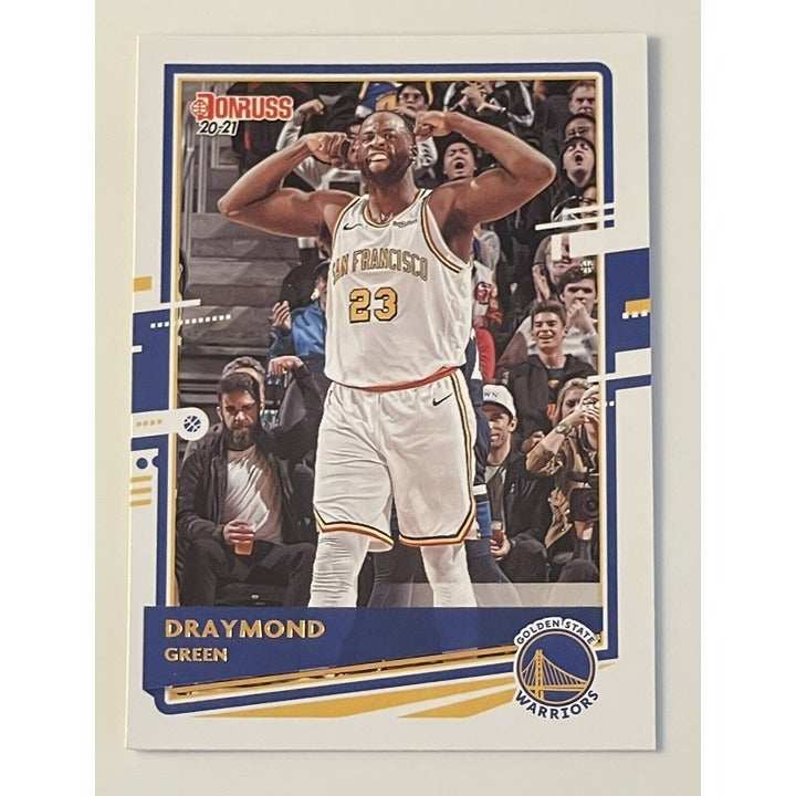 2020-21 Panini Donruss Optic Draymond Green NBA Warriors basketball card #163 in protective sleeve and top loader