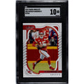 Patrick Mahomes 2022 Panini Absolute Football card #38 Kansas City Chiefs graded SGC 10