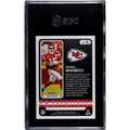 2022 Patrick Mahomes Panini Absolute Football card #38 graded SGC 10 Kansas City Chiefs collectible