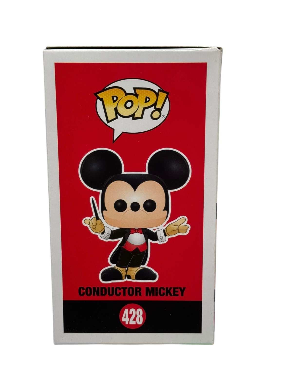 Conductor Mickey Funko Pop 428 Disney 90 Years Anniversary Edition in box